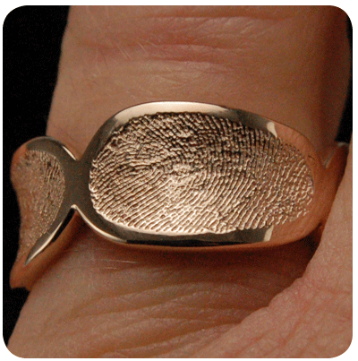 Imprint On My Heart Custom Fingerprint Jewelry Keepakes