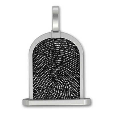 Dressage Horse Stirrup with Fingerprint