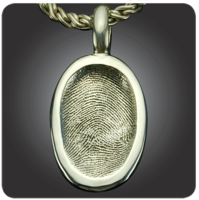 Imprint On My Heart Custom Fingerprint Necklaces, Pendants, Charms and Fingerprint Jewelry