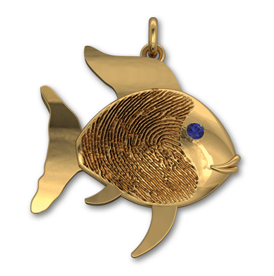 Tropical Fish Pendant