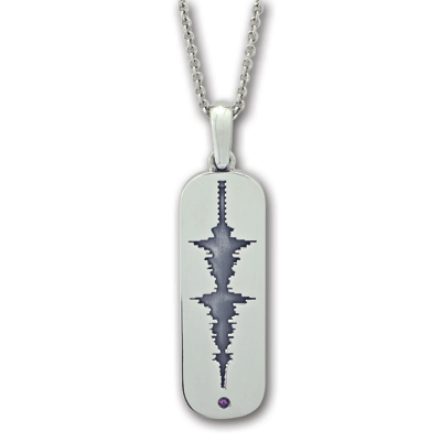 Voice Wave Pendant