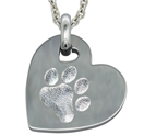 Pet Paw Large Heart