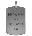 Pet Paw Dog Tag Medium