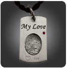 Medium Dog Tag Vertical