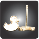 Duck Earrings
