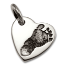 Medium Heart with Hand or Foot