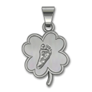 Four Leaf Clover Fingerprint Charm