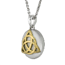 Petite Celtic Knot Cremation Ash Pendant