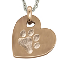 Pet Paw Medium Heart