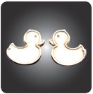 Duck Earrings