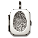 Large Rectangle Locket