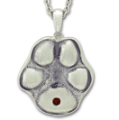 Pet Paw Print - Raised