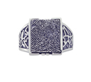 Men's Decorative Signet Ring