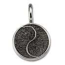 Large Yin Yang Circle Pendant