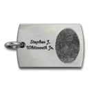 Medium Dog Tag Horizontal