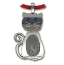 Cat Fingerprint Pendant