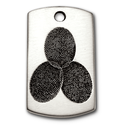 Large Multi-Print Dog Tag