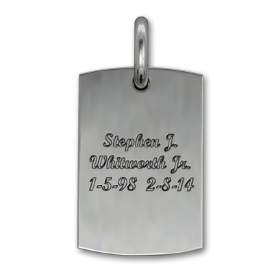 Military-Style Dog Tag