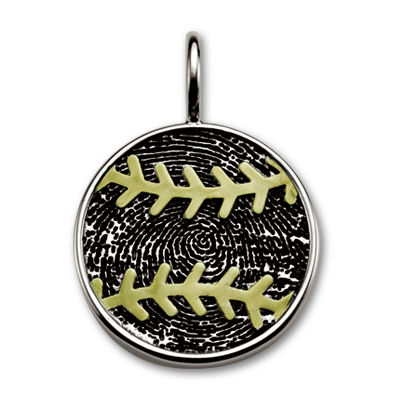 Large Fingerprint Baseball